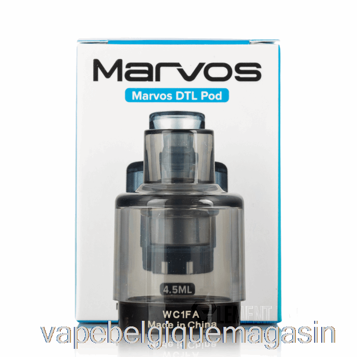 Vape Belgique Freemax Marvos T Dosettes De Remplacement 4,5 Ml Dosettes Pctg (noir)
